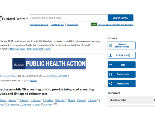 Adapting a mobile TB screening unit to provide integrated screening services and linkage to primary care