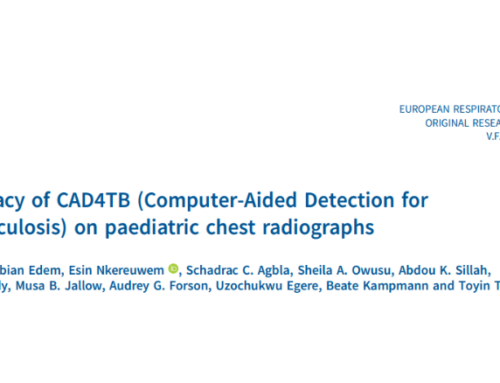 Accuracy of CAD4TB (Computer-Aided Detection for Tuberculosis) on paediatric chest radiographs