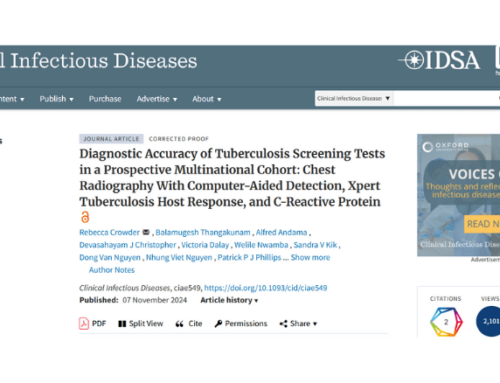 Diagnostic accuracy of TB screening tests in a prospective multinational cohort: Chest-X-ray with computer-aided detection, Xpert TB host response, and C-reactive protein