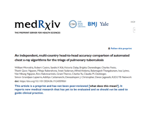 An independent, multi-country head-to-head accuracy comparison of automated chest x-ray algorithms for the triage of pulmonary tuberculosis